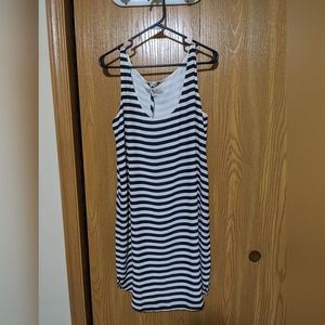 NWT Horizontal Striped Loft Dress